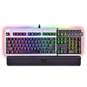 Ігрова клавіатура Thermaltake Argent K5 RGB/mechanica RGB/Cherry Silver (GKB-KB5-SSSRUK-01)