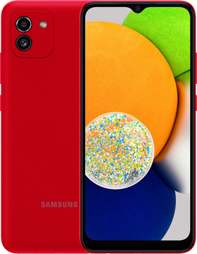 Смартфон Samsung Galaxy A03 2022 3/32GB Red (SM-A035FZRDSEK)