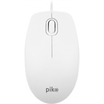 Мышка Piko MS-009 (1283126467141) White USB