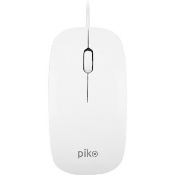 Мышка Piko MS-071 (1283126467165) White USB