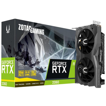 Видеокарта ZOTAC GeForce RTX 2060 12GBTwin Fan GAMING