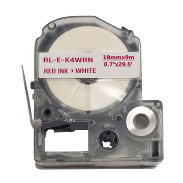 Витратні матеріали для торгового обладнання UKRMARK RL-E-K4WRN-RE/WT, аналог LK4WRN. 12 мм х 9 м (CELK4WRN)