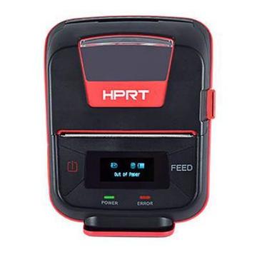 Принтер чеков HPRT HM-E300 мобильный, Bluetooth, USB, красный+черный (14656)