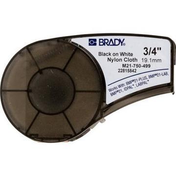 Расходные материалы для торгового оборудования Brady M21-750-499, nylon, 19.05mm/4.87m, Black on White (M21-750-499)