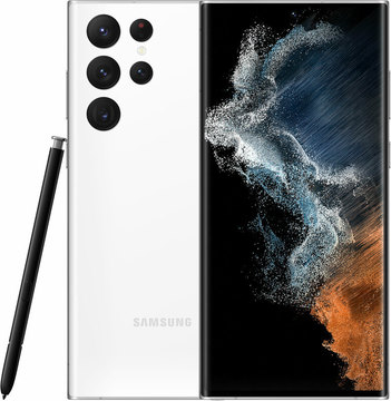Смартфон Samsung Galaxy S22 Ultra 2022 S908B 8/128GB Phantom White (SM-S908BZWDSEK)