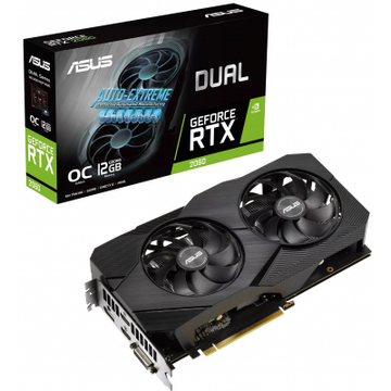 Видеокарта ASUS GeForce RTX2060 12 Gb DUAL OC EVO (DUAL-RTX2060-O12G-EVO)