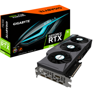 Видеокарта GIGABYTE Nvidia GeForce RTX 3080 EAGLE 12G LHR