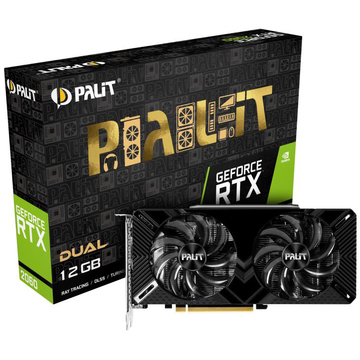 Відеокарта Palit Nvidia GeForce RTX 2060 Dual 12GB (NE62060018K9-1160C)