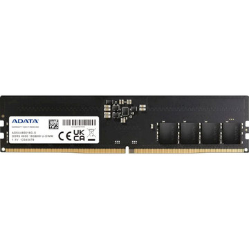 Оперативная память ADATA DDR5 4800 16GB (AD5U480016G-R)