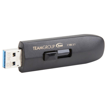 Флеш память USB Team 128GB USB 3.0 C186 Black