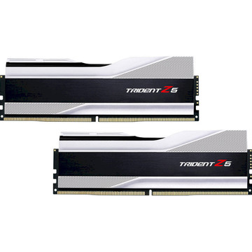 Оперативна пам'ять G.Skill DDR5 32GB (2x16GB) 6000 MHz Trident Z5 Silver (F5-6000J3636F16GX2-TZ5S)