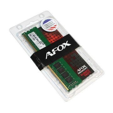 Оперативная память AFOX DDR4 4Gb 2400Mhz Bulk (AFLD44EN1P)