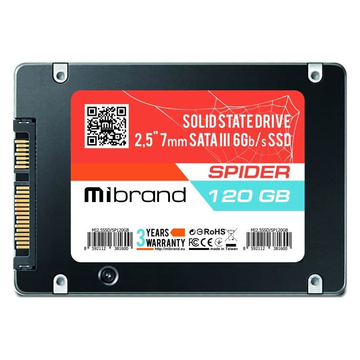 SSD накопичувач Mibrand 120GB (MI2.5SSD/SP120GB)