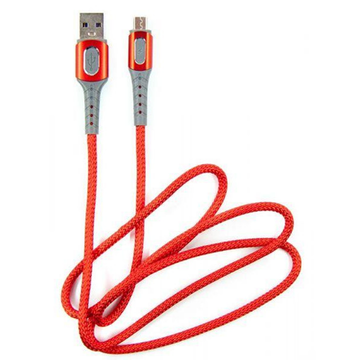 Кабель синхронізації Dengos-microUSB 1м Red (NTK-M-LP-RED)