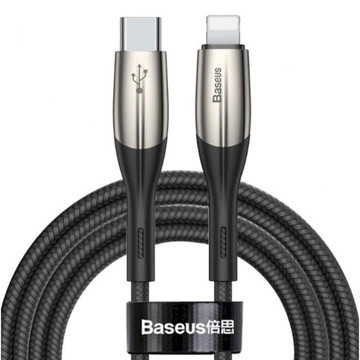 Кабель синхронізації Baseus Horizontal-USB-C 1м Black (CATLSP-01)