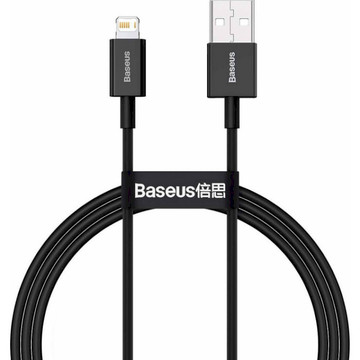 Кабель синхронізації Baseus Superior Fast Charging-Lightning 2м Black (CALYS-C01)