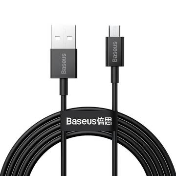 Кабель синхронізації Baseus Superior Fast Charging-microUSB 2м Black (CAMYS-A01)