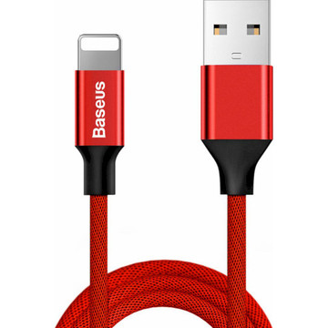 Кабель синхронізації Baseus Yiven-Lightning 1.5A 3м Red (CALYW-C09)