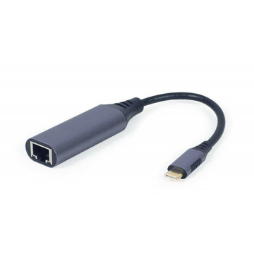 Кабель синхронизации Cablexpert (A-USB3C-LAN-01) Type-C-RJ-45 0.15м Black