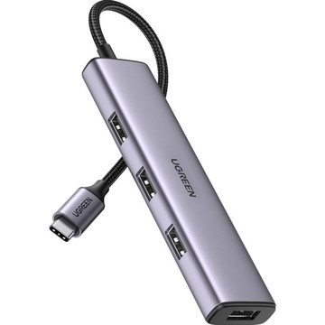 USB Хаб UGREEN USB-C to 4xUSB 3.0 HUB (20841)