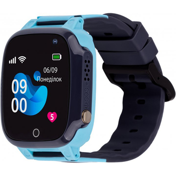 Детские Smart-часы Smart AmiGo GO008 MILKY GPS WIFI Blue