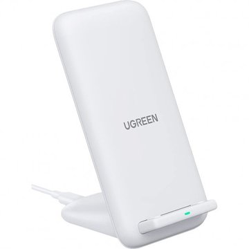 Зарядний пристрій Ugreen CD221 Wireless Stand (15 W) White