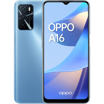 Смартфон Oppo A16 3/32GB Dual Sim  Pearl Blue