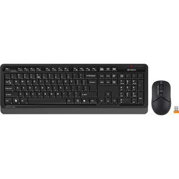 Комплект (клавиатура и мышь) A4Tech FG1012 Black USB
