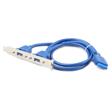 Кабель USB Cablexpert Silver (CC-USB3-RECEPTACLE)
