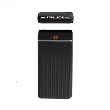 Зовнішній акумулятор SkyDolphin SP28 PD+QC3.0 10000mAh Black (PB-000090)