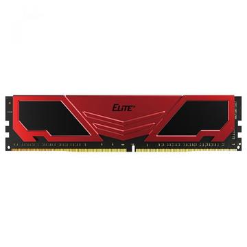 Оперативна пам'ять Team DDR4 4GB 2400 MHz Elite Plus Red (TPRD44G2400HC1601)