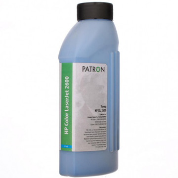 Тонер Patron HP CLJ 2600 Cyan 100г (T-PN-HCLJ2600-C-100)