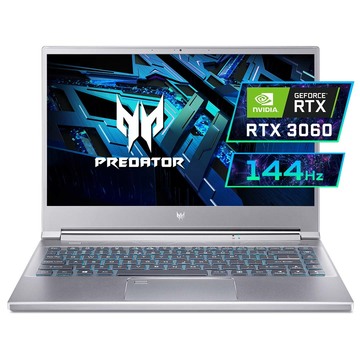 Игровой ноутбук Acer Predator Triton 300 SE PT314-51s-54AN (NH.QBJEU.00J) Sparkly Silver