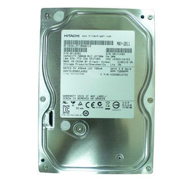 Жорсткий диск HDD SATA  500GB Hitachi (HGST) 7K1000.С 7200rpm 16MB (HDS721050CLA362 0F10381)
