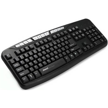 Клавиатура Aneex E-K812 Black USB