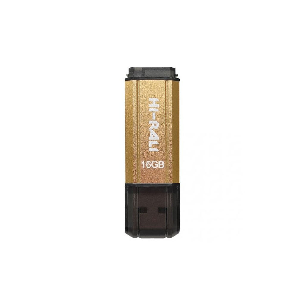 Флеш пам'ять USB 16GB Hi-Rali Stark Series Gold (HI-16GBSTGD)