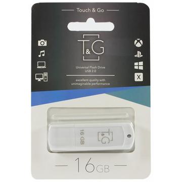 Флеш память USB T&G 16GB 011 Classic Series White USB 2.0 (TG011-16GBWH)