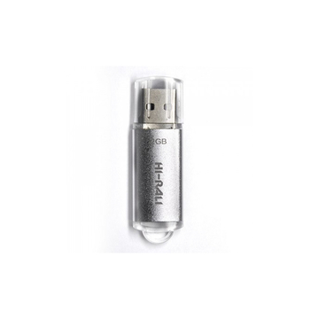 Флеш пам'ять USB 2GB Hi-Rali Rocket Series Silver (HI-2GBRKTSL)