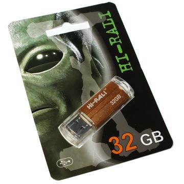 Флеш память USB Hi-Rali 32GB Corsair Series Bronze USB 2.0 (HI-32GBCORBR)