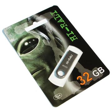 Флеш память USB Hi-Rali 32GB Shuttle Series Black USB 2.0 (HI-32GBSHBK)