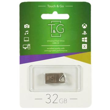 Флеш память USB T&G 32GB 109 Metal Series Silver USB 2.0 (TG109-32G)