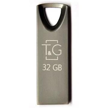 Флеш память USB T&G 32GB 117 Metal Series Black USB 2.0 (TG117BK-32G)
