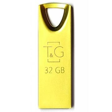 Флеш память USB T&G 32GB 117 Metal Series Gold USB 2.0 (TG117GD-32G)
