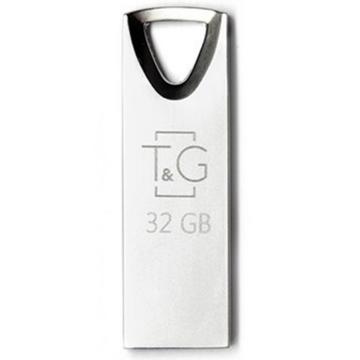 Флеш пам'ять USB 32GB T&G 117 Metal Series Silver (TG117SL-32G)