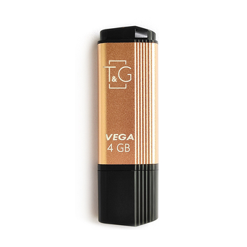 Флеш пам'ять USB 4GB T&G 121 Vega Series Gold (TG121-4GBGD)