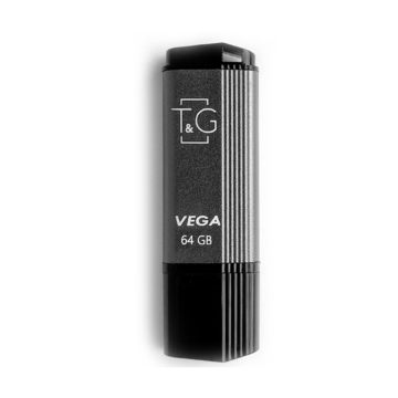 Флеш пам'ять USB 64GB T&G 121 Vega Series Grey (TG121-64GBGY)