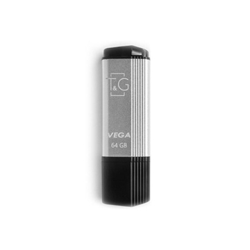 Флеш пам'ять USB 64GB T&G 121 Vega Series Silver (TG121-64GBSL)
