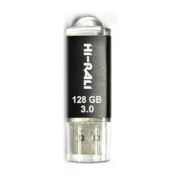 Флеш пам'ять USB 128GB Hi-Rali Rocket Series Black (HI-128GBVC3BK)