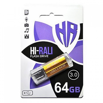 Флеш пам'ять USB 64GB Hi-Rali Corsair Series Bronze (HI-64GB3CORBR)