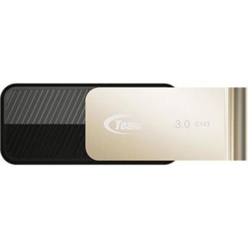 Флеш память USB Team 8GB C143 Black USB 3.0 (TC14338GB01)